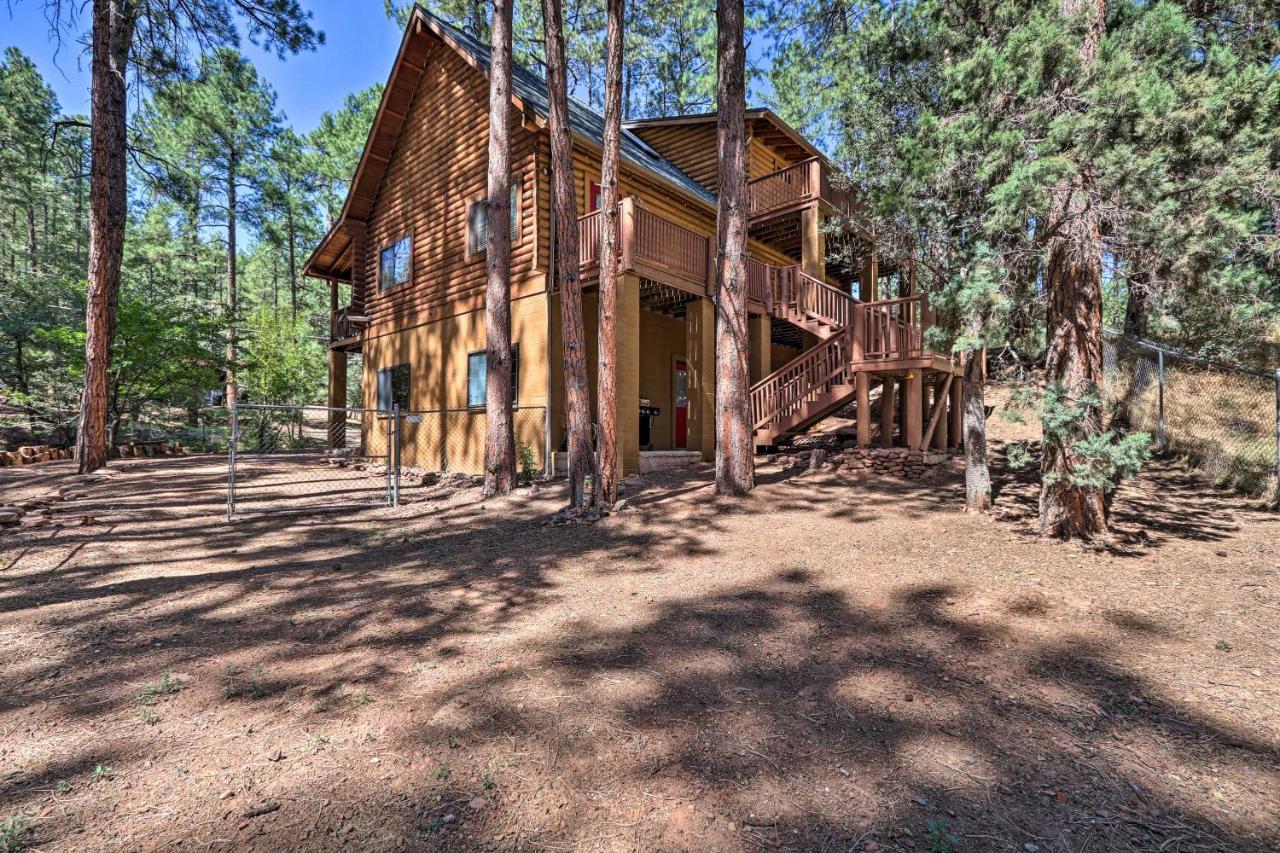 Strawberry Cabin With 2-Story Deck Dogs Welcome! Pine Kültér fotó